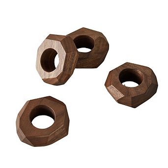 DorKie Walnut Napkin Ring