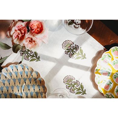 Begum Linen Hand Printed Runner