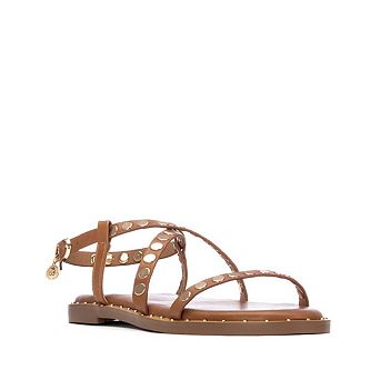 XTI Women's Studded Strappy Sandals 145357