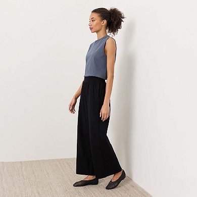 Organic Cotton Easy Drape Pant