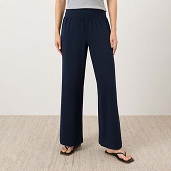 Organic Cotton Easy Drape Pant