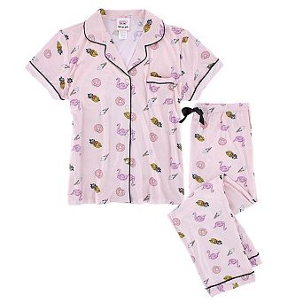 Sleep, plz Women's Beverly Hills Vacation Pajama Set
