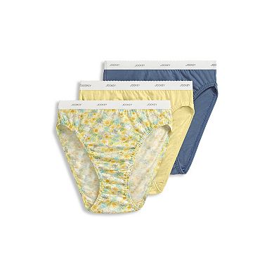 Women's Jockey® Classics 3-pk. French Hi-Cut Panty Set 9481