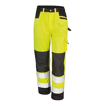 SAFE-GUARD by Result Unisex Adult Hi-Vis Cargo Trousers