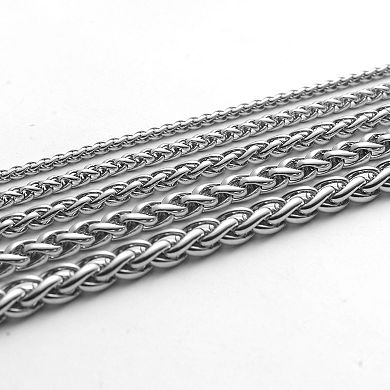 Mens Viking Unisex Stainless Flint Pendant Necklace Men Vintage