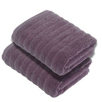 Luxury Turkish Beat Style Hand Towels - 2 pc Turkish Cotton, Ultra Soft Towels