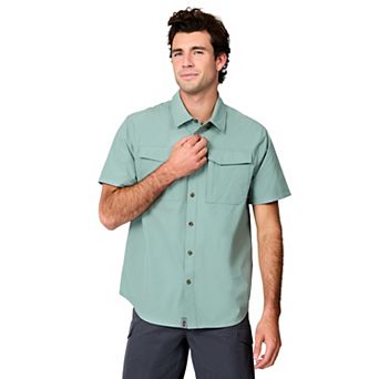 Free Country Men's Sedona Rip-Stop Short Sleeve Explorer Shirt