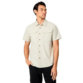 Free Country Men's Sedona Rip-Stop Short Sleeve Explorer Shirt