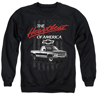 Men's Chevrolet Heartbeat Of Sweatshirt