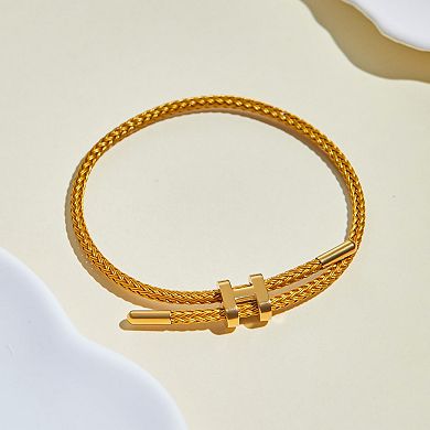 Adjustable Gold Plated Gift Bracelet
