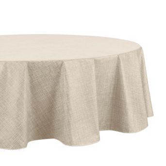 Elrene Home Fashions Monterey 60"x84" Oval Vinyl Tablecloth