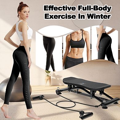 KWPZQEB Indoor Skiing Fitness Equipment for Home Gym, Sliding Ski Simulator