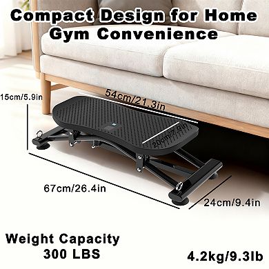 KWPZQEB Indoor Skiing Fitness Equipment for Home Gym, Sliding Ski Simulator