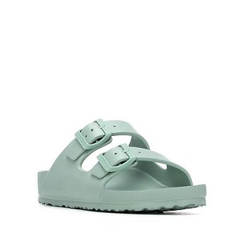 XTI Women's Footbed Rubber Double Strap Sandals 145138