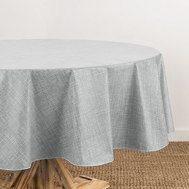 Elrene Home Fashions Monterey 70" Round Vinyl Tablecloth