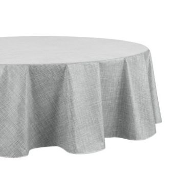 Elrene Home Fashions Monterey 70" Round Vinyl Tablecloth