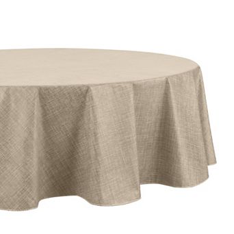 Elrene Home Fashions Monterey 70" Round Vinyl Tablecloth