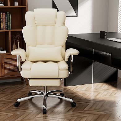 Executive Office Chair with Footrest