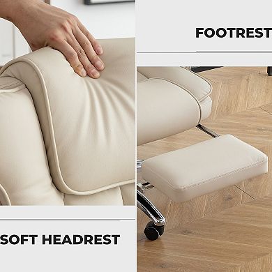 Executive Office Chair with Footrest