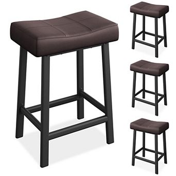 24" Counter-Height Bar Stools Set Of 4