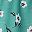 Green Floral Printed