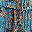 Turquoise Tribal Print