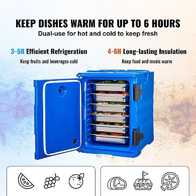 Front-Load Insulated Food Carrier Hot and Cold Storage