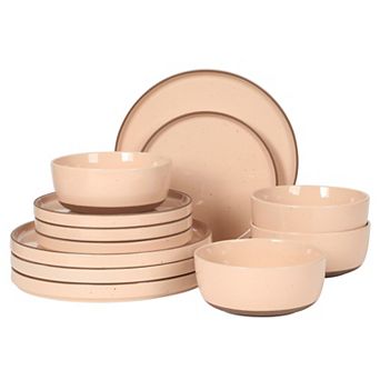 Gibson Elite Northrock 12 pc Stoneware Dinnerware Set