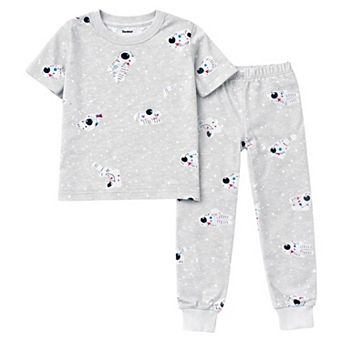 Kids Boy Short Sleeves Pajamas Set Snug Fit Soft & Comfortable Sleepwear Sets