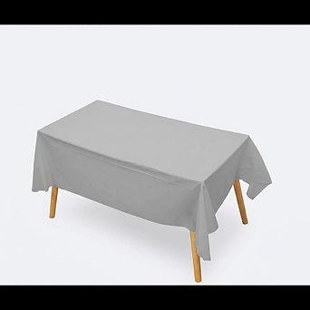 Disposable Plastic Tablecloths, 2-Pack Rectangle Party & Event Covers