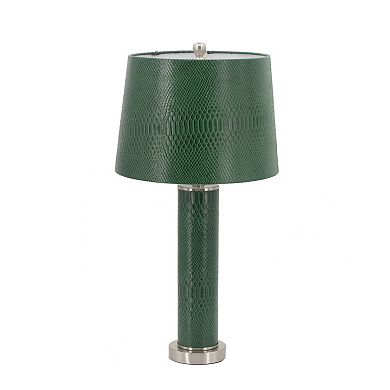 Leather Table Lamp