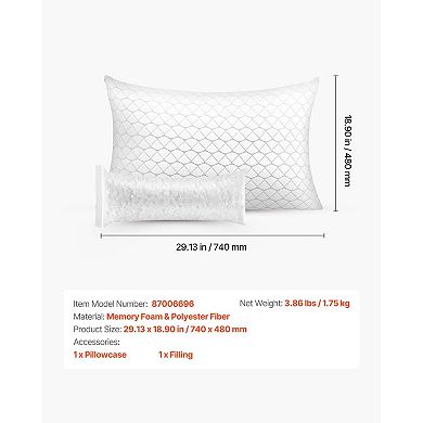 Adjustable Memory Foam Pillow