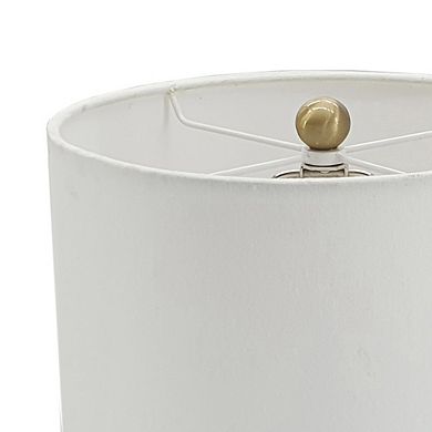 Ipori Alabaster Metal Buffet Lamp