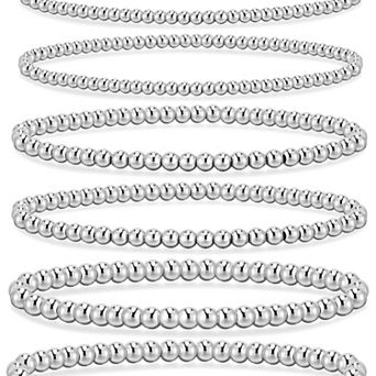 Stackable Gold Plated Bracelet Set