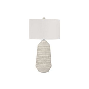 Lighting Table Lamp Ivory Cream Shade Cream Ceramic Contemporary