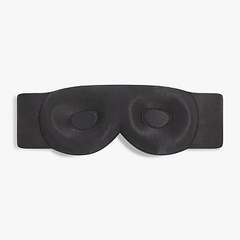 Silk Sleep Mask Light Blocking Lash Extension Space Anti Dark Circles Adjustable Travel Eye Cover