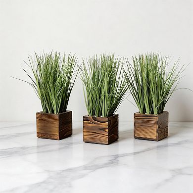 3-Piece Set of Artificial Grass