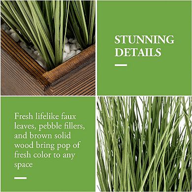 3-Piece Set of Artificial Grass