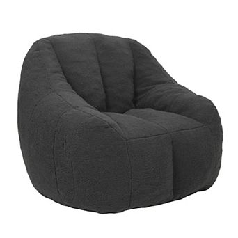 KWPZQEB Tufted Bean Bag Chair, Fluffy and Lazy Sofa with Memory Foam for Apartment, Living Room