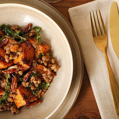 Gibson Elite Octavia Place 16pc Stoneware Dinnerware Set