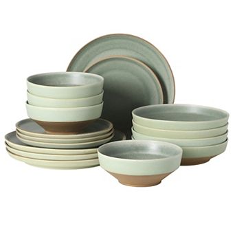 Gibson Elite Octavia Place 16 pc Stoneware Dinnerware Set