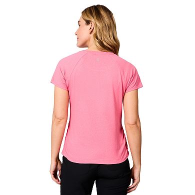 Free Country Women's Microtech® Chill B Cool Shirred Crew Top