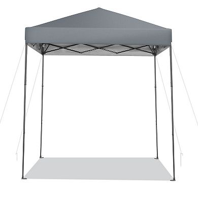 Pop Up Canopy Tent 6.6 x 6.6 Ft with UPF 50+ Sun Protection