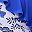Blue White