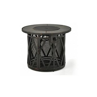 32 Inch Propane Fire Pit Table 30000 BTU Outdoor Gas Fire Table