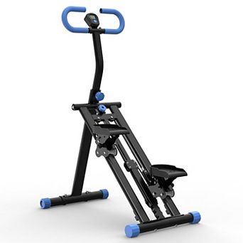KWPZQEB Upgrade Vertical Climber Workout Machine for Full-Body Exercise with Adjustable Handlebar