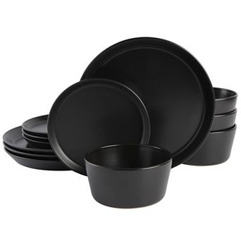 Gibson Home Sofia 12 pc Coupe Dinnerware Set