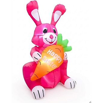 Inflatable Easter Bunny Yard Decoration
