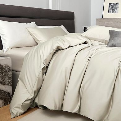 Luxury 800 Thread Count Cotton Sateen Duvet Cover Set