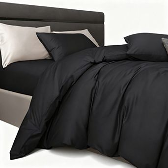 Luxury 800 Thread Count Cotton Sateen Duvet Cover Set